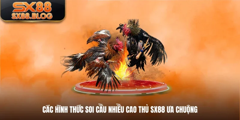 Các hình thức soi cầu nhiều cao thủ SX88 ưa chuộng
